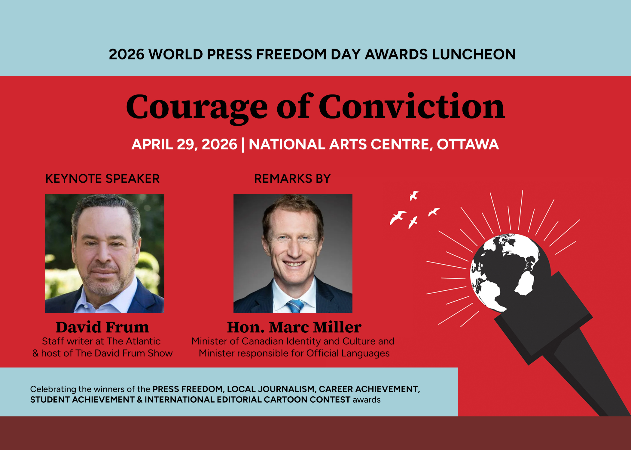 2026 World Press Freedom Day Awards Luncheon